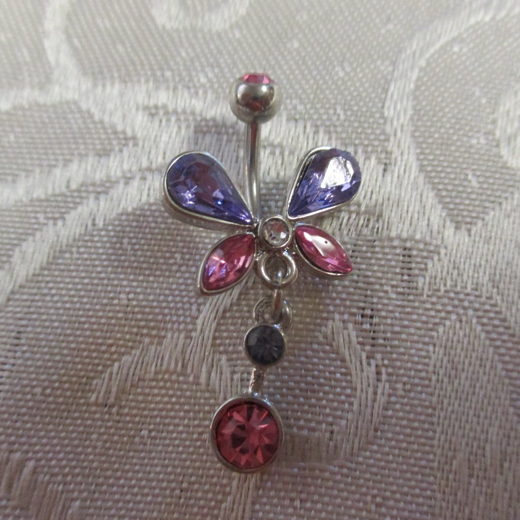 Dangle Butterfly Belly Ring Dangle Butterfly Belly Ring